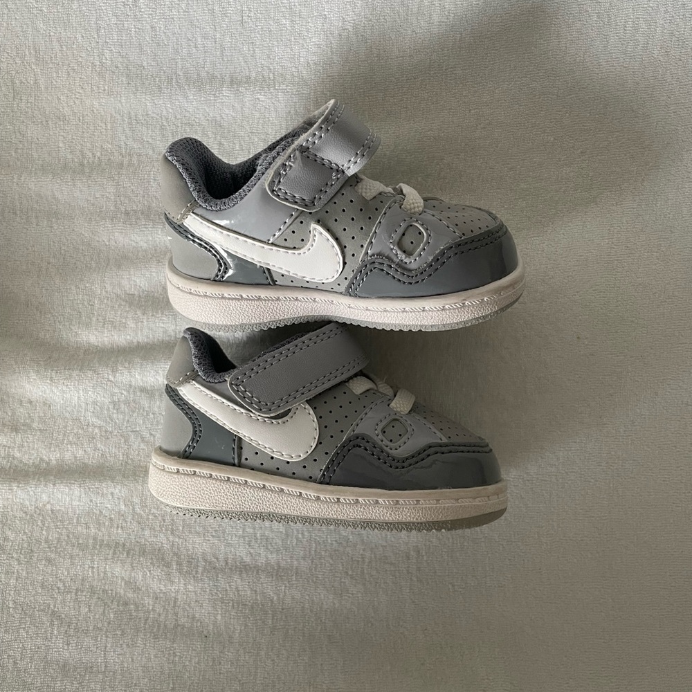 Grey Baby Nikes